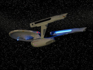 The refit Enterprise